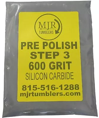 $14.42 • Buy 1 Lb 600 Pre-Polish Grit Silicon Carbide Rock Tumbler Media & Lapidary Use