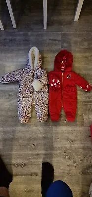 £10 • Buy 0 To 3 Months Baby Girl Winter Body Suits