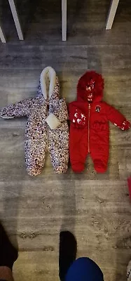 £10 • Buy 0 To 3 Months Baby Girl Winter Body Suits