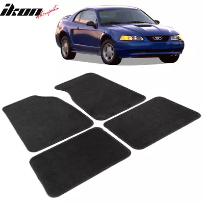 Fits 99-04 Ford Mustang 2Dr OE Factory Fitment Car Floor Mats Front & Rear Nylon • $38.87