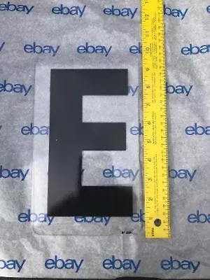 8 Inch Zip Letters Changeable Outdoor Signage Marquee Letters Letter E • $8