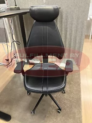 Brand New IKEA GRUPPSPEL  Grann Black Gaming Chair 305.075.59 • $426.68