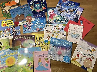 Kids Books Bundle 19 Books Includes Sleeping Beauty Frozen Cook  & Welsh Book • £8