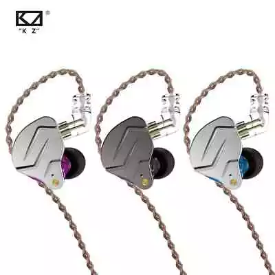 KZ ZSN Pro In Ear Earphones Dual Driver With Optional Apt-X Bluetooth Cable • $42.80