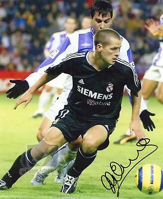 Michael Owen REAL MADRID Signed 10x8 Photo OnlineCOA AFTAL • $59.18