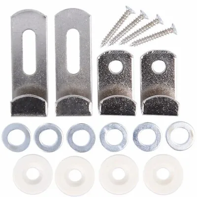 Picture Frame Hanging Set|Mirror Wall Fixings/Bracket Adjustable Repair Fix Kit • £3.75