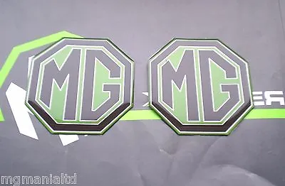 MGF MG F  2x Front & Rear Pearlesent Green Badge Inserts New • £8.49