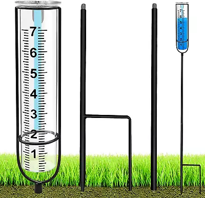 Rain Gauge For Outdoor Freeze Proof Rain Guage Water Gauge For Rain Measure And • £16.84