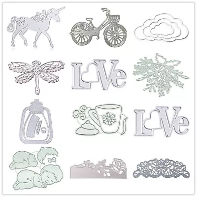 Metal Cutting Dies Scrapbook Embossing Die Stencils Album DIY Card Paper<AU> • $7.36