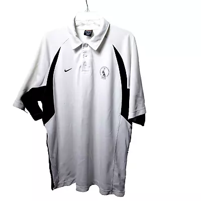 Nike Short Sleeve Shirt White Black Colorado Indigenous Games 2006 Size Large • $9.96