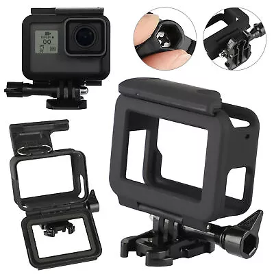 Frame Mount For GoPro Hero 5 6 7 Camera Protective Case Housing Black Tool 1pc • $12.49