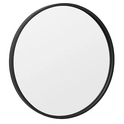 Circle Wall Mirror With Metal Frame Black Round Mirror 18Inch Entryway Indoor • $22.59