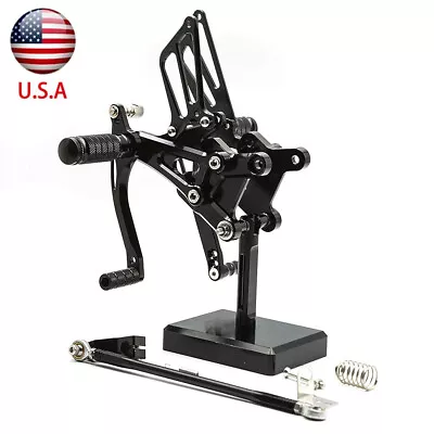 For CBR600 F4I 2001-2007 CNC Rearset Footrest Footpegs Pedals GP 2005 2004 2003 • $109.99