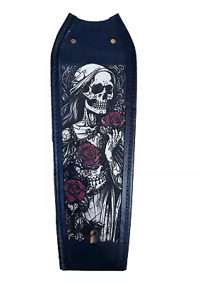 Evil Skeleton Roses Leather Harley Davidson 18-2023 Heritage Deluxe Gas Tank Bib • $85