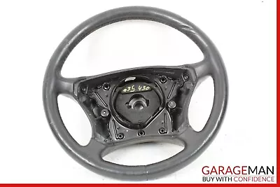 00-06 Mercedes W220 S430 CL500 4 Spoke Driver Steering Wheel Leather Anthracite • $58.20