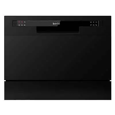 Compact Tabletop Dishwasher 6 Place Settings 6 Programmes - Black • £218.98