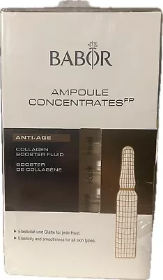 Babor Collagen Booster Fluid  7 X 2ml Ampoules SEALED NEW IN BOX • $36.01