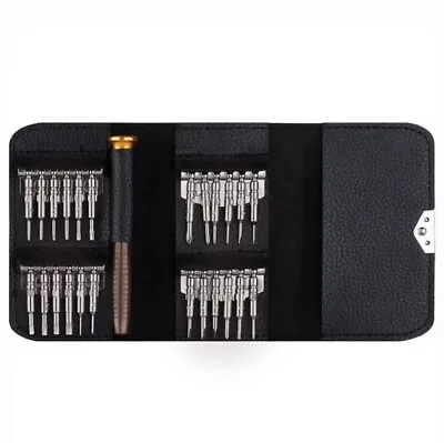 25 In 1 Precision Screwdriver Set Tool Kit Mini Small Repair Fix For Laptop Phon • £8.99