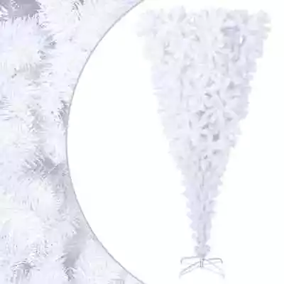 Upside-down Artificial Christmas Tree With Stand White 210 Cm • $88.06