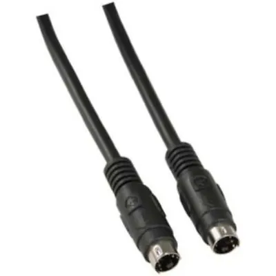 6ft SVHSS-VideoSuper VHSYCY CMale-M DVD/HDTV/PC TV Out Cable/Cord/Wire {N • $1.50
