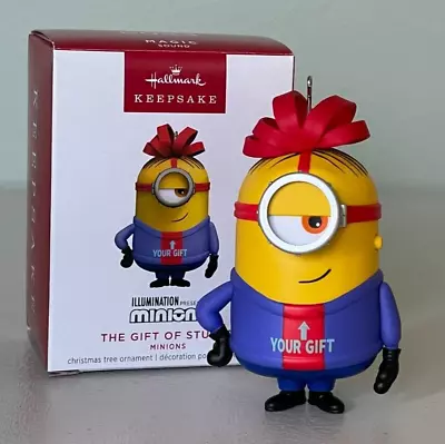 Hallmark 2023 Minions THE GIFT OF STUART Magic Ornament ~ NMIB • $11.50