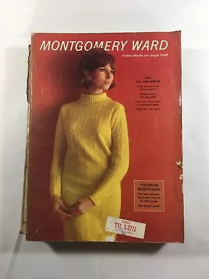 Vintage Montgomery Ward Fall Winter 1967 Catalog Kansas City Missouri Wards • $4.99