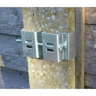 £10.99 • Buy Concrete Fence Post Bracket For Garden Hanging No Drilling Heavy Duty 4 X5 