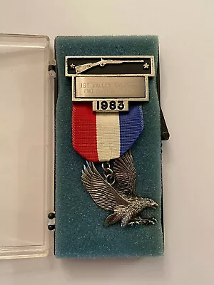 1983 Virginia Rangers Civil War Reenactment Carbine Medal Confederate Union • $49.95