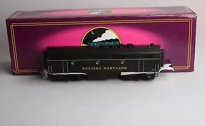 MTH 20-2091-0 Western Maryland EMD F-3 Non-Powered B-Unit Diesel Engine #406 LN • $124.99