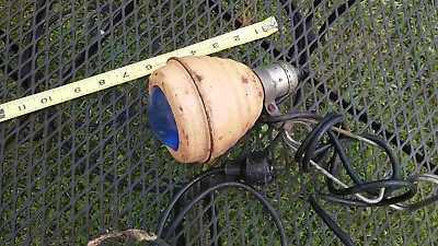 Vintage Art Deco Beehive Bullet Headboard Light Lamp Works Read Description • $20