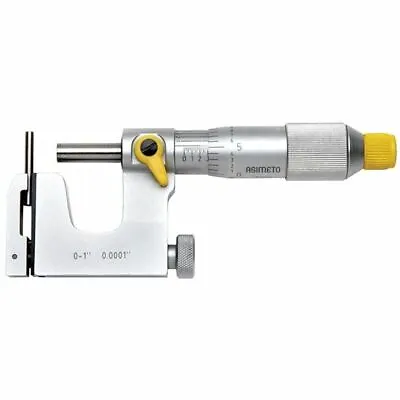Asimeto 121-01-1 0-1  Multi-Anvil Micrometer W/Calibration • $221.32