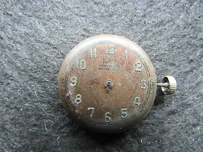 Vintage WATCHMAKER'S Estate FELCA WWII Trench WATCH For PARTS/REPAIR Good STAFF • $22.50
