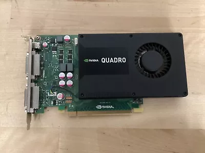 Nvidia Quadro K2000D 2GB PCIe 2.0 X16 Dual DVI 1x Mini DP Video Card • $15