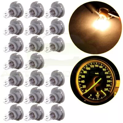 20x T5/T4.7 Neo Wedge Warm White Bulb Dash A/C Climate Control Heater Light 12V • $10.69