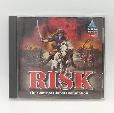 Risk The Game Of Global Domination Computer Games PC CD ROM Windows 95 Hasbro • $10.99