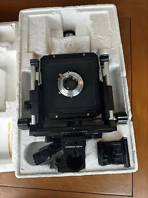 Omega View 45E / 4x5 Large Format Camera In Box Schneider Xenar 150 Linhof • $399