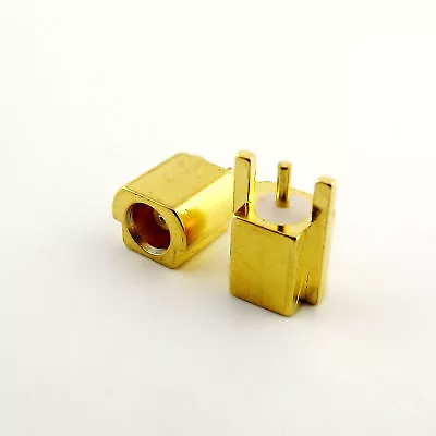 $6.67 • Buy 10x MCX Female Jack Solder PCB P.C Board Edge Surface Mount RF Coaxial Connector