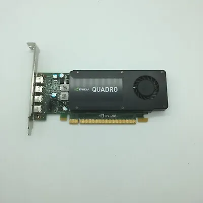 NVIDIA Quadro K1200 0WHT93 4GB GDDR5 4x Mini DisplayPort Video Card Free S/H • $39.99