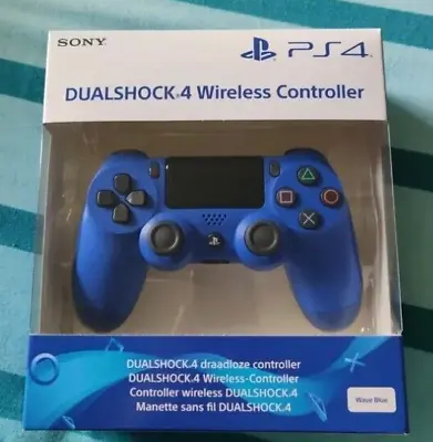 £37.09 • Buy Sony PlayStation DualShock 4 Gamepad, Wave Blue, UK