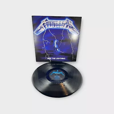 Metallica LP Ride The Lightning 180 Gram Remastered Thrash Metal With Insert • $24.99