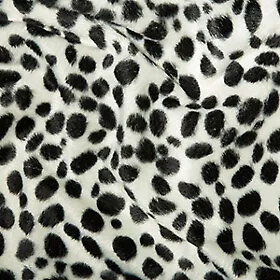 Velboa Animal Prints: Low Pile Faux Fur Polyester Fabric - Per Meter • £12.99