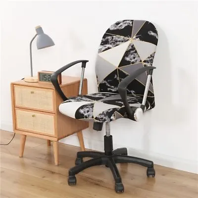 2023 Computer Chair Cover Spandex Elastic Office Chair Cover Armchair • $15.85
