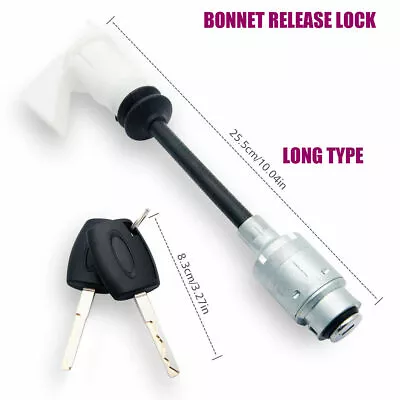 For Ford Focus C-max 2004-12 Bonnet Release Lock Set Repair Kit Lockset 25.5cm • $59.18