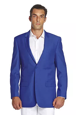 CONCITOR Men's Suit Jacket Colorful Blazer Coat Tux Solid Color 2 Button Design • $73.94