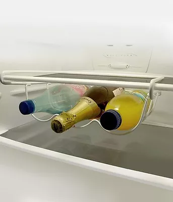 £8.99 • Buy Universal Fridge Under Shelf Bottle & Wine Rack Holder Space Saver Shelf  34210