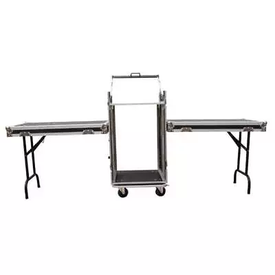 Stagecore FC156 Cobra 19  16U Rack With Tables & Wheels • £499