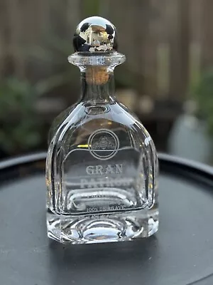 Gran Patron Platinum Silver Tequila 365 Ml Empty Heavy Glass Bottle W/Box • $23.99