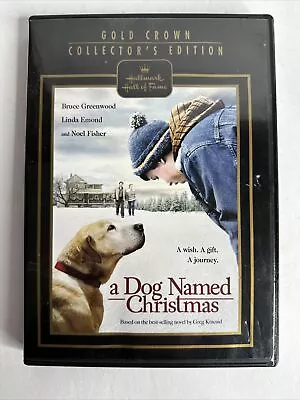 A Dog Named Christmas Gold Crown Collector's Edition Hallmark DVD 2009 OOP • $9.99