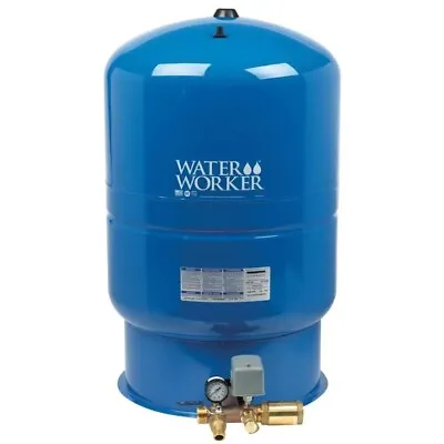 Pressurized Well Tank Water Worker 44 Gal Deep-Drawn Steel Pre-charged NSF New • $404.99