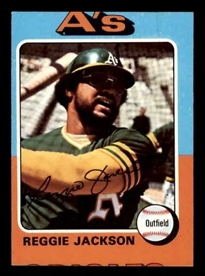 1975 Topps Baseball #300 Reggie Jackson VG/EX *d4 • $15